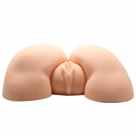 Crazy Bull Intimate Machine for Men Double Channel Vibrating TPR Skin Tone