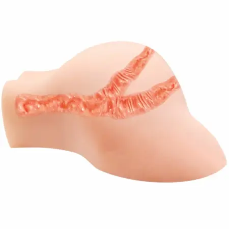 Crazy Bull Vibrating Intimate Toy with Dual Entry & Textured Channel
