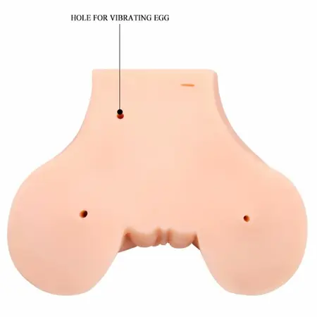Crazy Bull Vibrating Intimate Toy with Dual Entry & Textured Channel