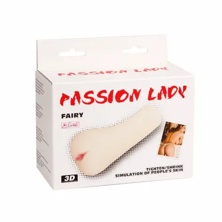 Baile Dance Passion Lady Compact Anal Intimate Machine TPR Beige
