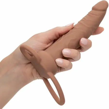 CalExotics Performance Maxx Dual Action Silikonski Sistem Smeđa 14cm