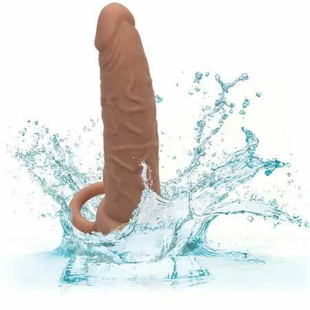CalExotics Performance Maxx Dual Action Silikonski Sistem Smeđa 14cm
