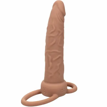 CalExotics Performance Maxx Dual Action Silikonski Sistem Smeđa 14cm