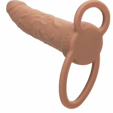 CalExotics Performance Maxx Dual Action Silikonski Sistem Smeđa 14cm