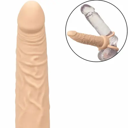CalExotics Performance Maxx Dual Ring Silikonski Intimni Sistem Svetla Koža