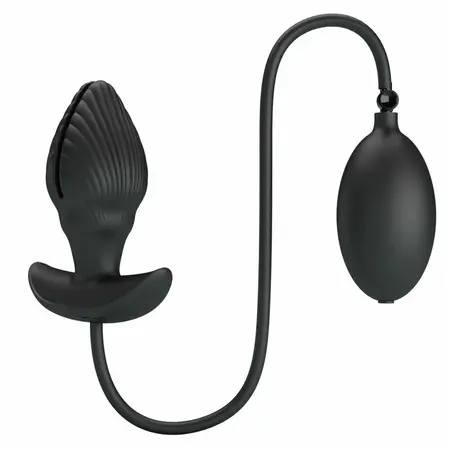 Pretty Love Inflacioni Punjivi Intimni Čep Crni Silikon USB