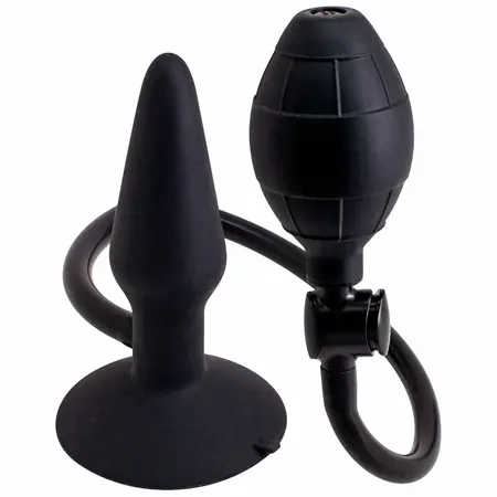 Seven Creations Inflacioni Silikonski Čep S Crni 12.7cm Podesiva Veličina