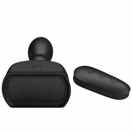 MR PLAY Crni Inflacioni Čep sa Bežičnim Daljinskim Upravljanjem, 12 Režima, 121mm