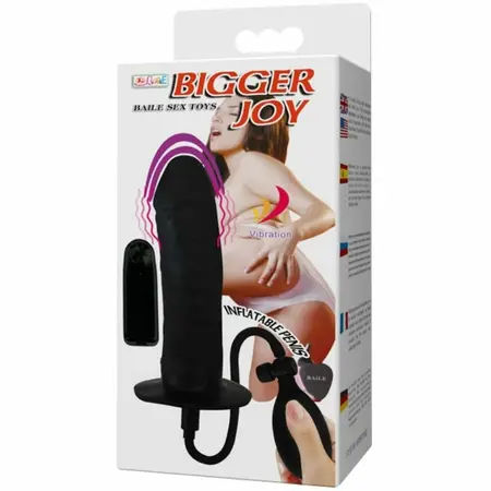 Baile Bigger Joy Inflatable Model with Vibration 16 cm - Adjustable Size