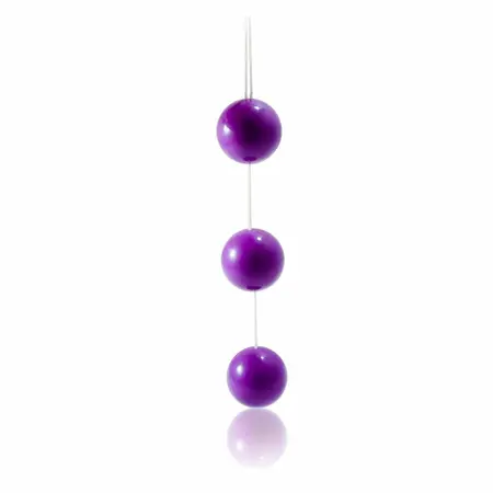 Baile Strip Lilac ABS Intimate Bead Set, 3 pcs, 34mm, 20cm