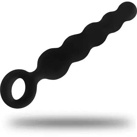 OHMAMA Silicone Level System Plug - Hypoallergenic, 12.5cm, Black
