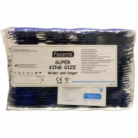 Pasante Super King XXL 69mm Premium Latex Zaštita, 144 kom