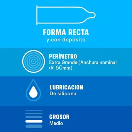 Durex Natural XL 12-Pack – Ekstra veliki udobni lateks sistem