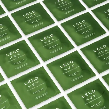 LELO HEX Organic 12-Pack eko-prijateljski lateks zaštitni sistem