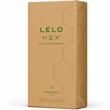 LELO HEX Organic 12-Pack eko-prijateljski lateks zaštitni sistem