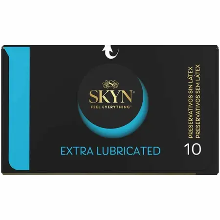 SKYN Extra podmazana poliizopren zaštita 10-Pack, ultra-udobnost
