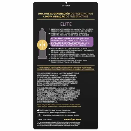 SKYN Elite Ultra-tanka intimna zaštita bez lateksa 10-Pack