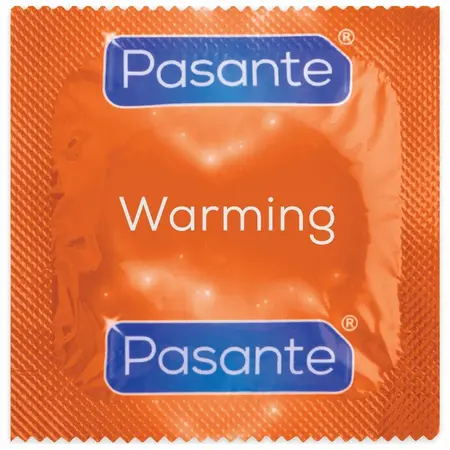 Pasante Calor Grejni Efekat Lateks Kondomi 52mm 144-Pakovanje Transparentni Rebrasti