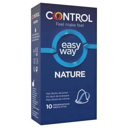 CONTROL Nature Easy Way 10 kom - Anatomski Lateks, Laki Aplikator