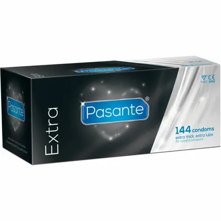 Pasante Extra Debeli Premium Lateks Kondomi 144 komada, Povećana izdržljivost