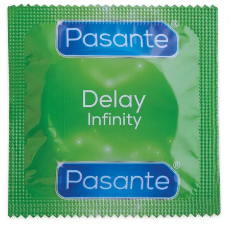 Pasante Delay Condoms 12-Pack Lidocaine Lubrication 53mm CE Certified