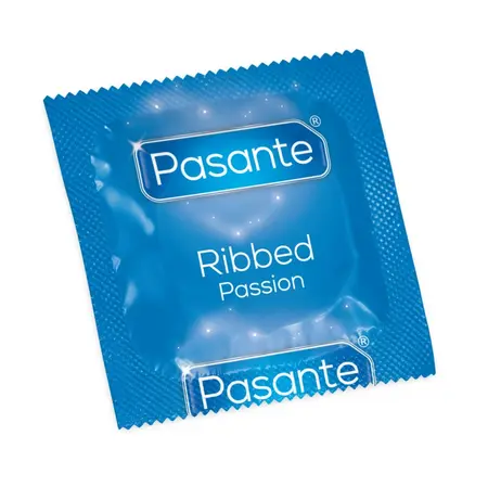 Pasante Dotted & Ribbed MS Placer 3-Pack Textured Latex Condoms 52mm