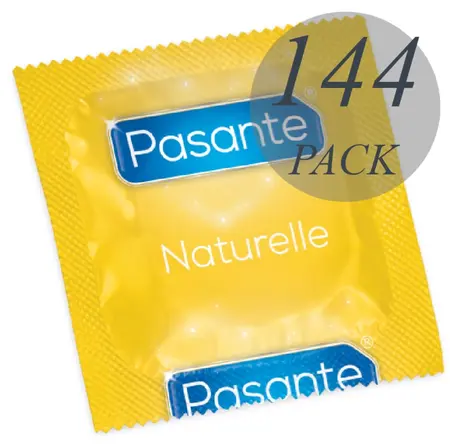 Pasante Naturelle Kondomi 144 kom - Anatomski, Prirodna Boja, CE Oznaka