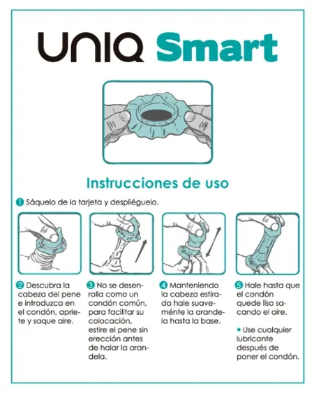UNIQ Smart Bezlateksni Pre-Ready Sistem Kondomi 3-Pack Card Edition
