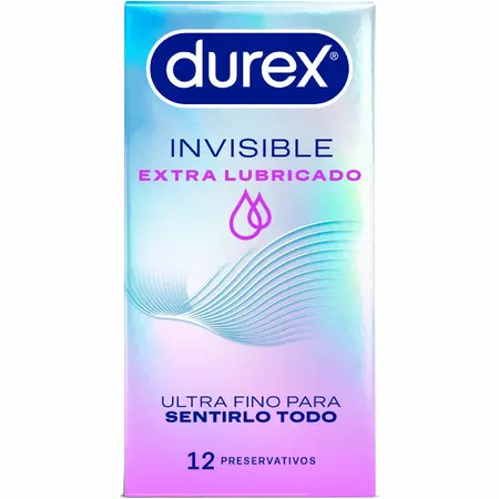 Durex Invisible Extra Lubricated 12 kom - Ultra-Tanki, Poboljšana Udobnost