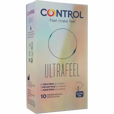 CONTROL Adapta Finissimo Ultrafeel 10 kom - Ultra-Tanki Lateks, 52 mm