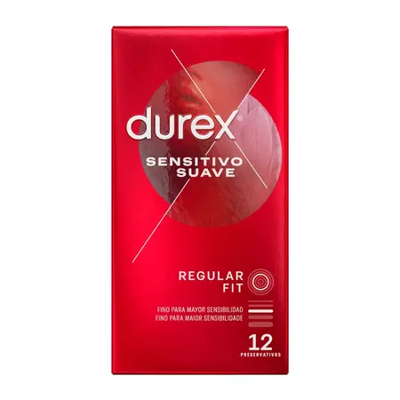 Durex Soft & Sensitive 12 kom Anatomski Tanki Lateks Kondomi 56mm