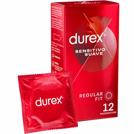 Durex Soft & Sensitive 12 kom Anatomski Tanki Lateks Kondomi 56mm