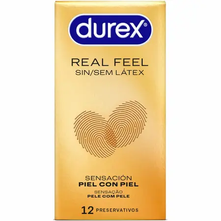 Durex RealFeel 12 kom Bez Lateksa Intimni Barijerni Sistem 56mm