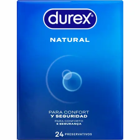 Durex Natural Plus Easy-On Kondomi 24 kom, Anatomski Oblik, Zeus Miris
