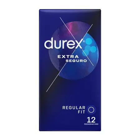 Durex Extra Seguro 12 kom - Poboljšana Zaštita Lateks Kondomi 56mm