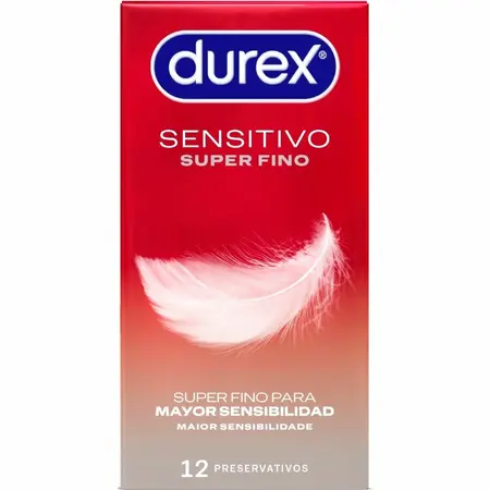 Durex Sensitive Total Contact Ultra-Tanki 12 komada, Sensi-Fit, 52mm
