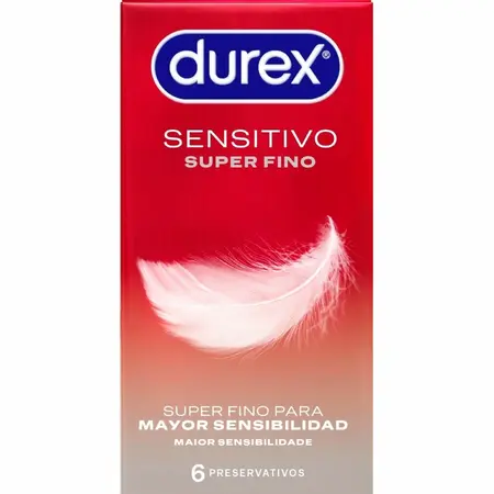 Durex Sensitive Total Contact Ultra-Tanki Lateks 6 komada Kondomi 52mm