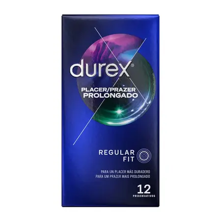 Durex Pleasure Prolonged 12 komada Lateks Kondomi sa Lubrikantom za Produženje