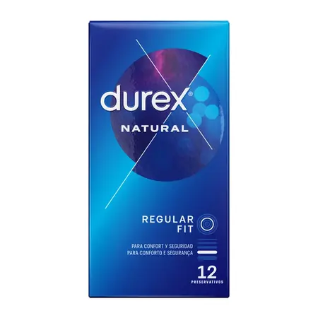 Durex Natural Plus Easy-On Lateks Zaštita 12 komada, Anatomski Kroj
