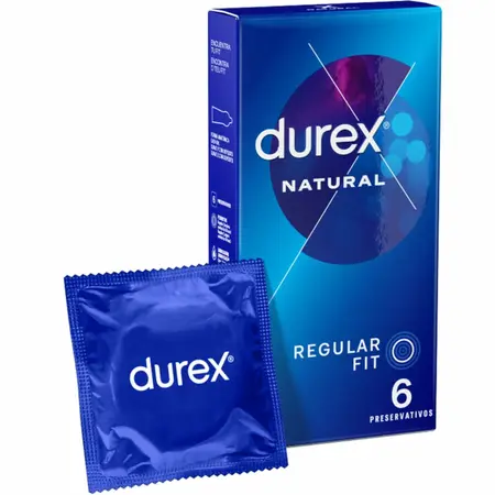 Durex Natural Classic Easy-On 6 komada Anatomski Lateks Sistem