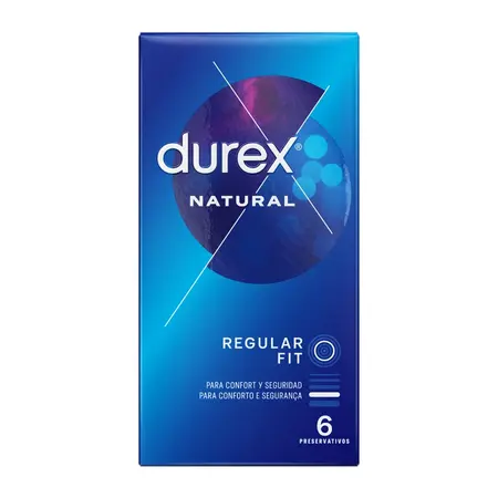 Durex Natural Classic Easy-On 6 komada Anatomski Lateks Sistem