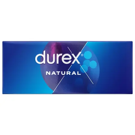 Durex Natural Comfort 144 komada Lateks Zaštitne Navlake, Easy-On Oblik