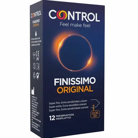 Control Finissimo Ultra-Tanki Lateks Kondomi 12 komada, Ergonomski Dizajn