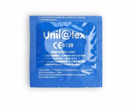 Unilatex Natural 144-Pack Classic Lubricated Protective Sheaths 18cm