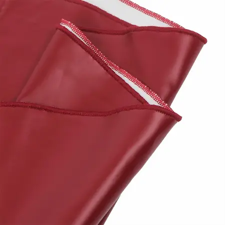 SUBBLIME haljina bordo PU kožne naramenice L/XL - Premium večernja odeća