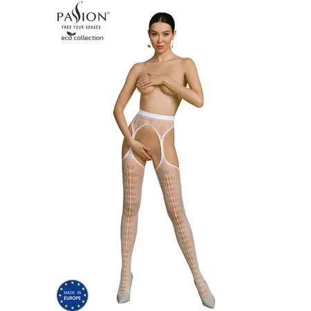 Passion ECO S008 Bodystocking Beli - Eko-Friendly, One Size