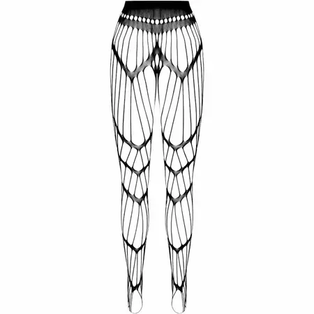 Passion ECO Collection Bodystocking ECO S006 Crveni - Održiv, One Size