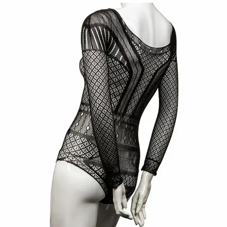 CalExotics Scandal Off-Shoulder Bodysuit Plus Size Lace 3X