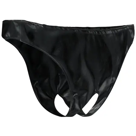 Darkness Unisex Bodysafe Otvoreni Dizajn Gaćice Jedna Veličina Crne