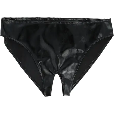 Darkness Unisex Bodysafe Otvoreni Dizajn Gaćice Jedna Veličina Crne